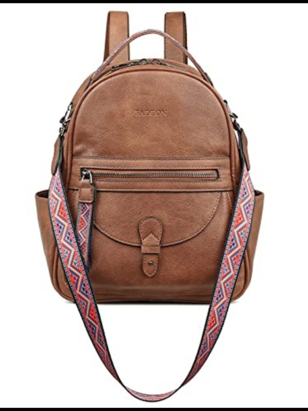 Vegan Leather Mini Backpack Purse Convertible Shoulder Bag Daypack